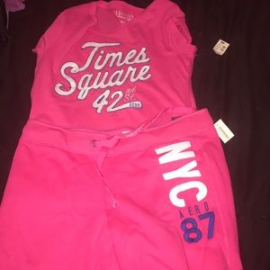 Aeropostale shirt and pants